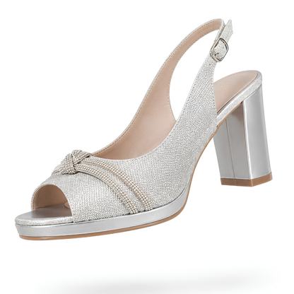 Aurora - Sandalo comodo Donna con tacco