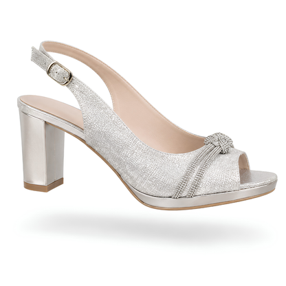 Aurora - Sandalo comodo Donna con tacco